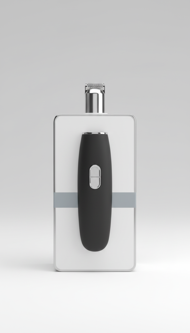 Ear trimmer minimalist white box